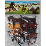 Horses - set of 8